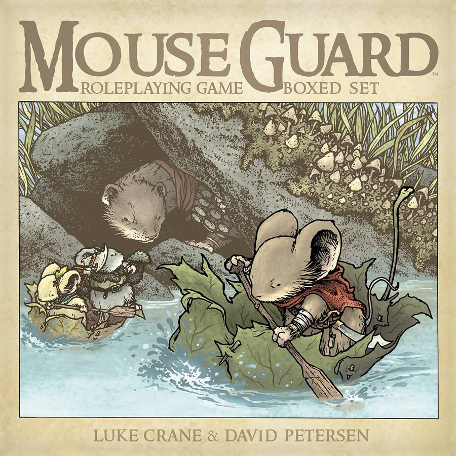 MOUSE GUARD ROLEPLAYING GAME HC BOXED SET (2ND ED) (C: 0-0-1