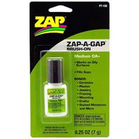 1/4 OZ. (7 GRAM) BRUSH-ON ZAP-A-GAP, CAR