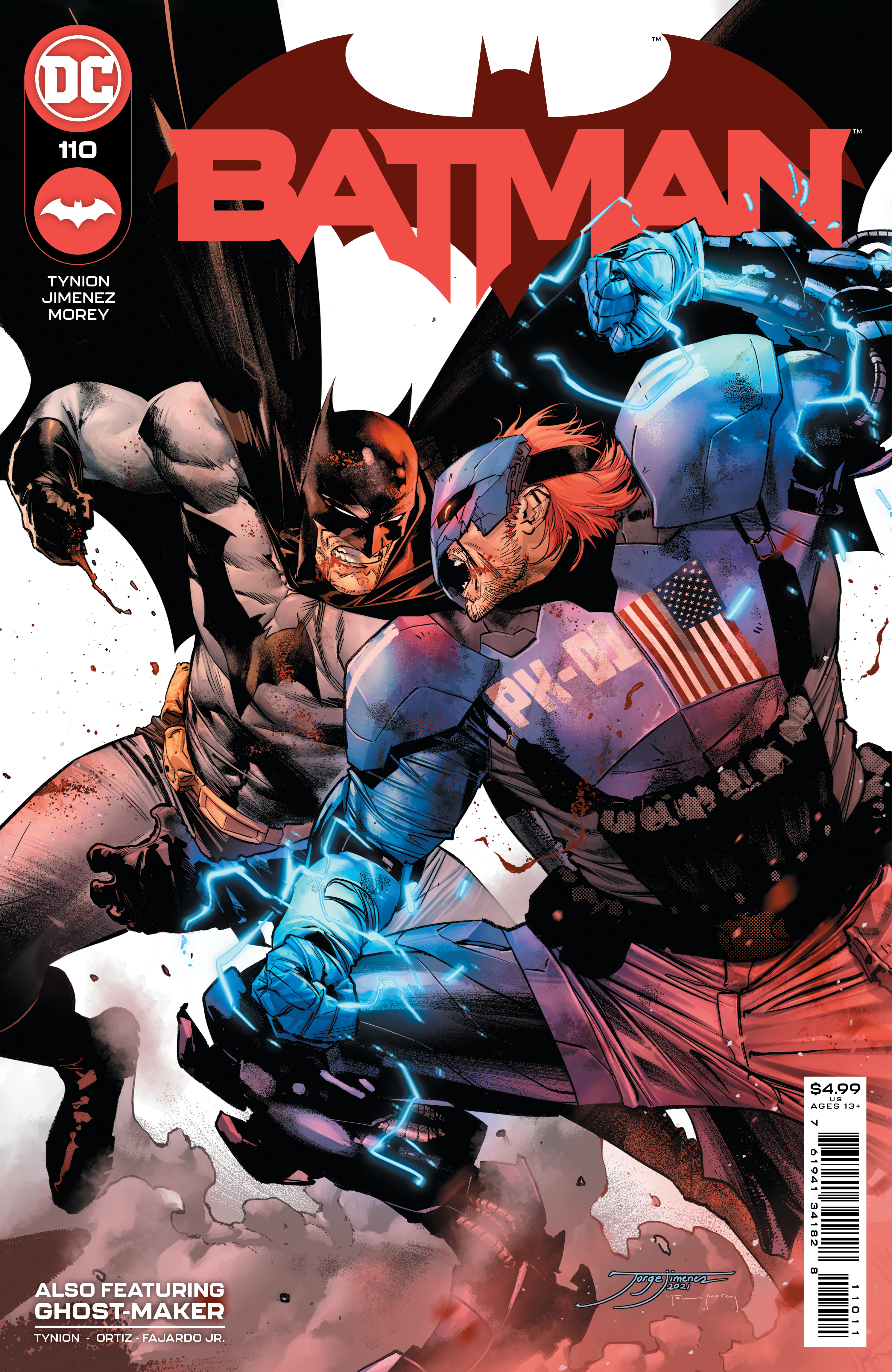 BATMAN #110 CVR A JORGE JIMENEZ (2021) - Issues - Worlds' End Comics