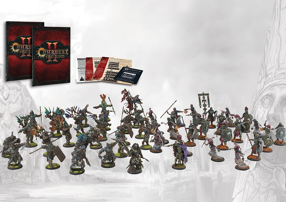 CONQUEST FIRST BLOOD - TWO PLAYER STARTER SET