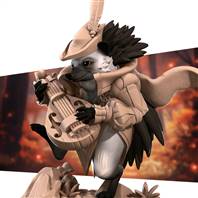 LITTLE LEGENDS MINIS: HEDGEHOG BARD