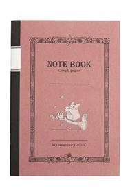 MY NEIGHBOR TOTORO RETRO NOTEBOOK TOTORO RED