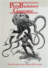 PARTY BACKSTORY GENERATOR HARDCOVER