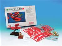 PORCO ROSSO MODEL KIT WITH FIGURE 1/72 SAVOIA S.21F VERSION 2 & PORCO