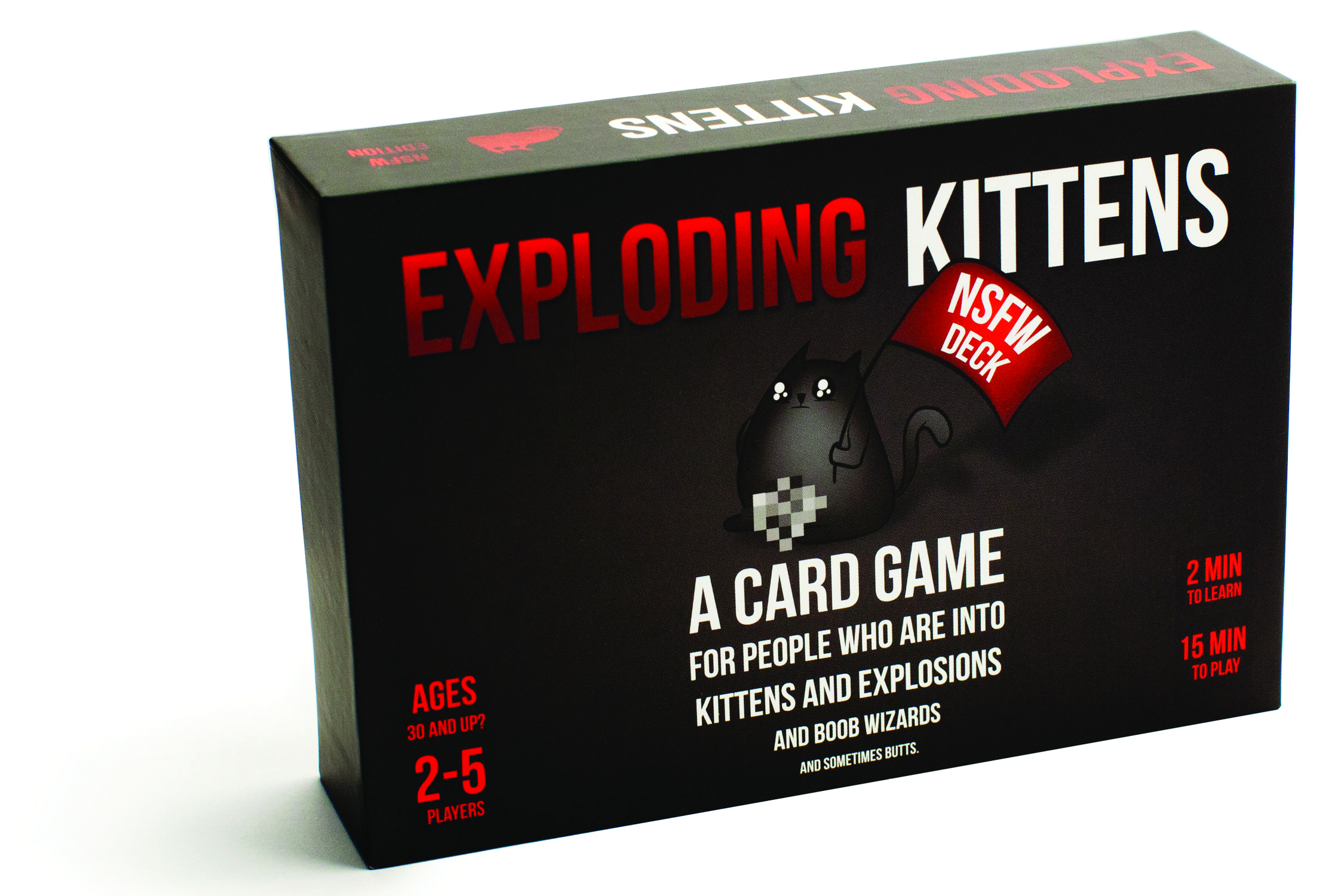 EXPLODING KITTENS NSFW ED CARD GAME - Party Games - Worlds' End Comics