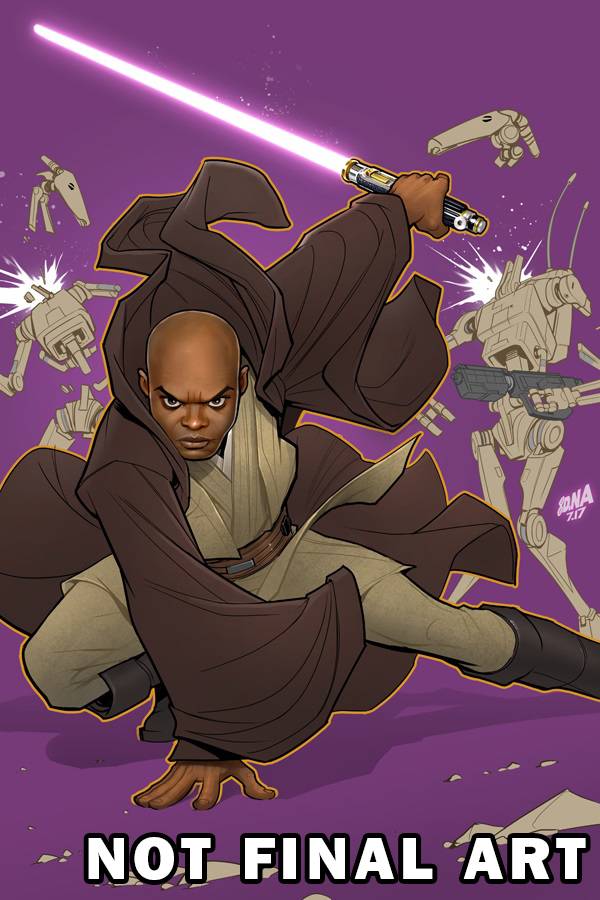 STAR WARS JEDI REPUBLIC MACE WINDU 2 (OF 5) VAR (2017) Issues Worlds' End Comics