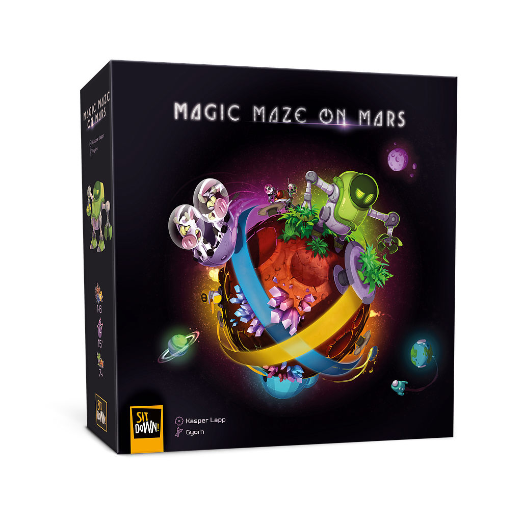 MAGIC MAZE ON MARS Board Games Worlds' End Comics & Games MAGIC MAZE ON MARS Board Games Worlds' End Comics & Games