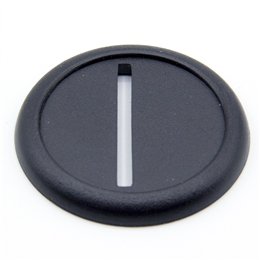 30mm Round Slotted Bases with Lip