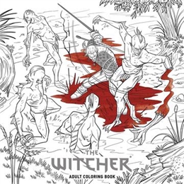 WITCHER ADULT COLORING BOOK TP