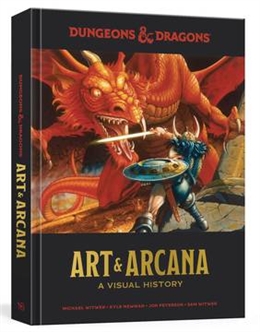 SALE! DUNGEONS & DRAGONS ART AND ARCANA VISUAL HIST HC