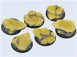 SHALE BASES, WROUND 40MM (2)