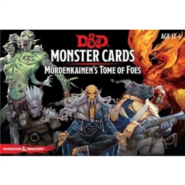 D&D MONSTER CARDS - MORDENKAINEN'S TOME OF FOES (109 CARDS)