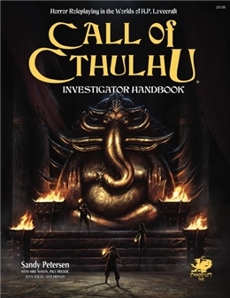 CALL OF CTHULHU RPG: INVESTIGATORS RULEBOOK HC