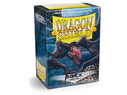 DRAGON SHIELD STANDARD SLEEVES MATTE (100) BLACK