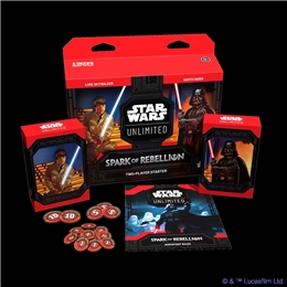 STAR WARS UNLIMITED SPARK OF REBELLION TWO-PLAYER STARTER