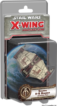 STAR WARS X-WING SCURRG H-6 BOMBER PACK