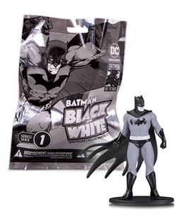 BATMAN BLACK & WHITE BLIND BAG MINI FIGS WAVE 1