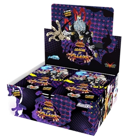 MY HERO ACADEMIA CCG SERIES 4: LEAGUE OF VILLAINS FIRST EDITION BOOSTER DISPLAY (24 PACKS)