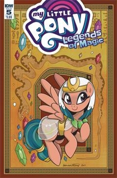 MY LITTLE PONY LEGENDS OF MAGIC #5 CVR A HICKEY (2017)