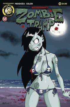 ZOMBIE TRAMP ONGOING #38 CVR A MENDOZA (MR) (2017)