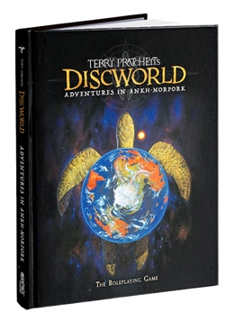 Discworld Adventures in Ankh-Morpork Digest Edition Core Rulebook - Modiphius Entertainment
