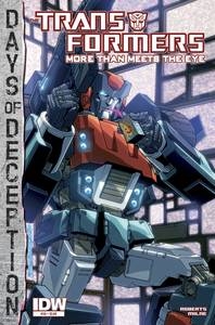 TRANSFORMERS MORE THAN MEETS EYE #36 DAYS OF DECEPTION (2014)