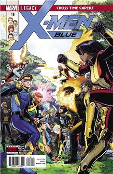 X-MEN BLUE #18 LEG (2017)