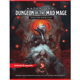 D&D RPG - DUNGEON OF THE MAD MAGE MAPS AND MISCELLANY