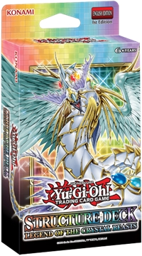 YGO - STRUCTURE DECK - LEGEND OF THE CRYSTAL BEASTS