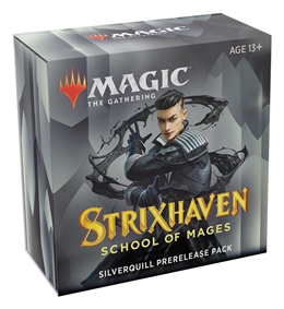 MTG - STRIXHAVEN: SCHOOL OF MAGES PRERELEASE SILVERQUILL+ 1 FREE BOOSTER
