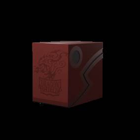 DRAGON SHIELD DOUBLE SHELL - BLOOD RED/BLACK